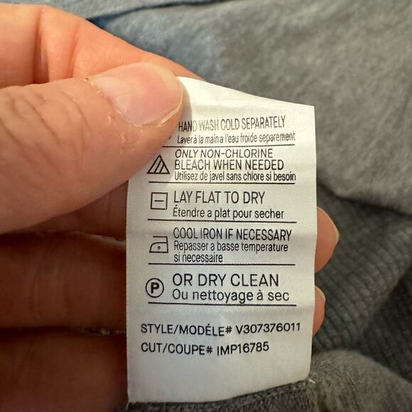 VINCE Womens XS Gray Merino Wool Blend Drape Open Front Long Cardigan Sweater - Picture 9 of 9